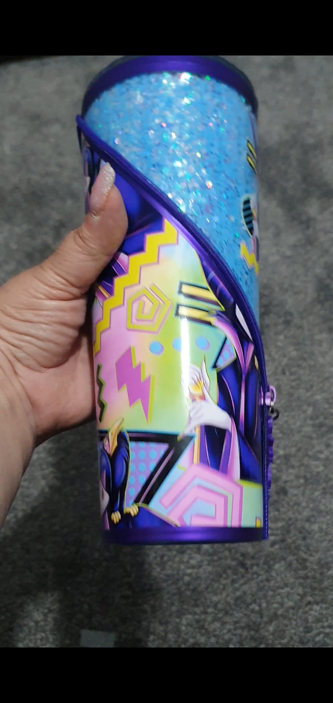 Maleficent zipper tumbler