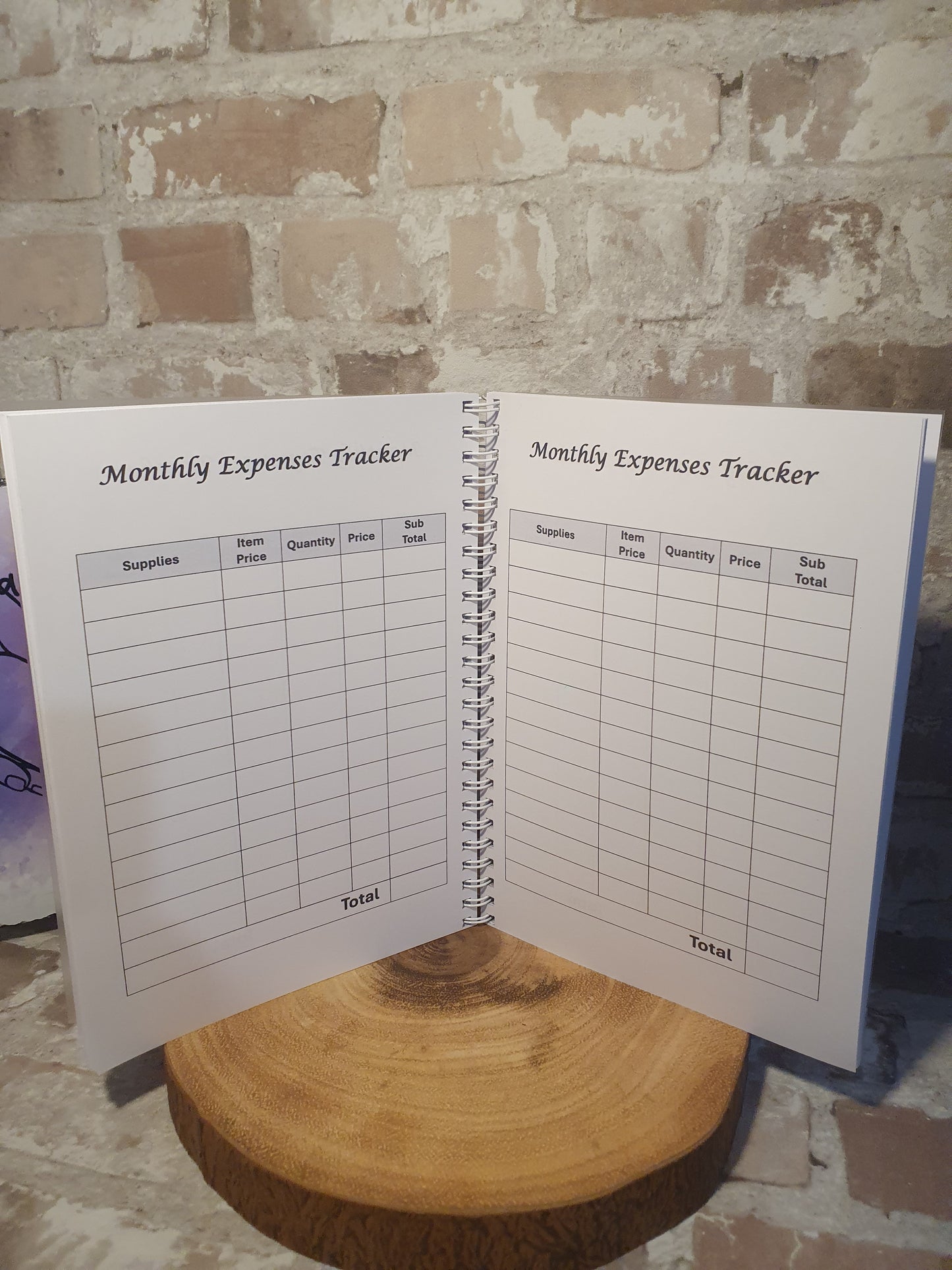 Crafting journal tracker