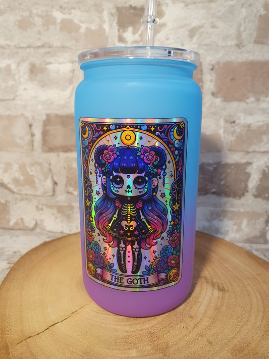 The Goth ombre acrylic libby can drinkware