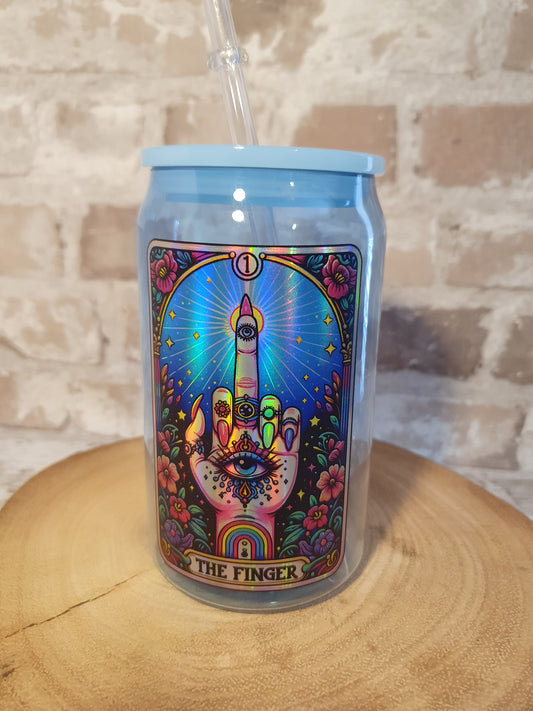 The Finger acrylic libby can drinkware