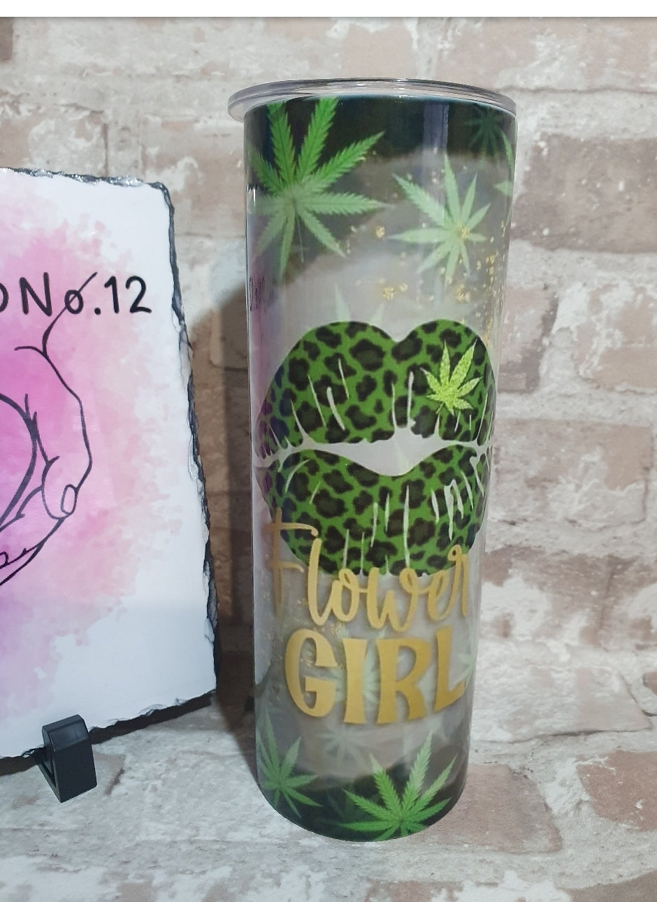 Flower girl tumbler