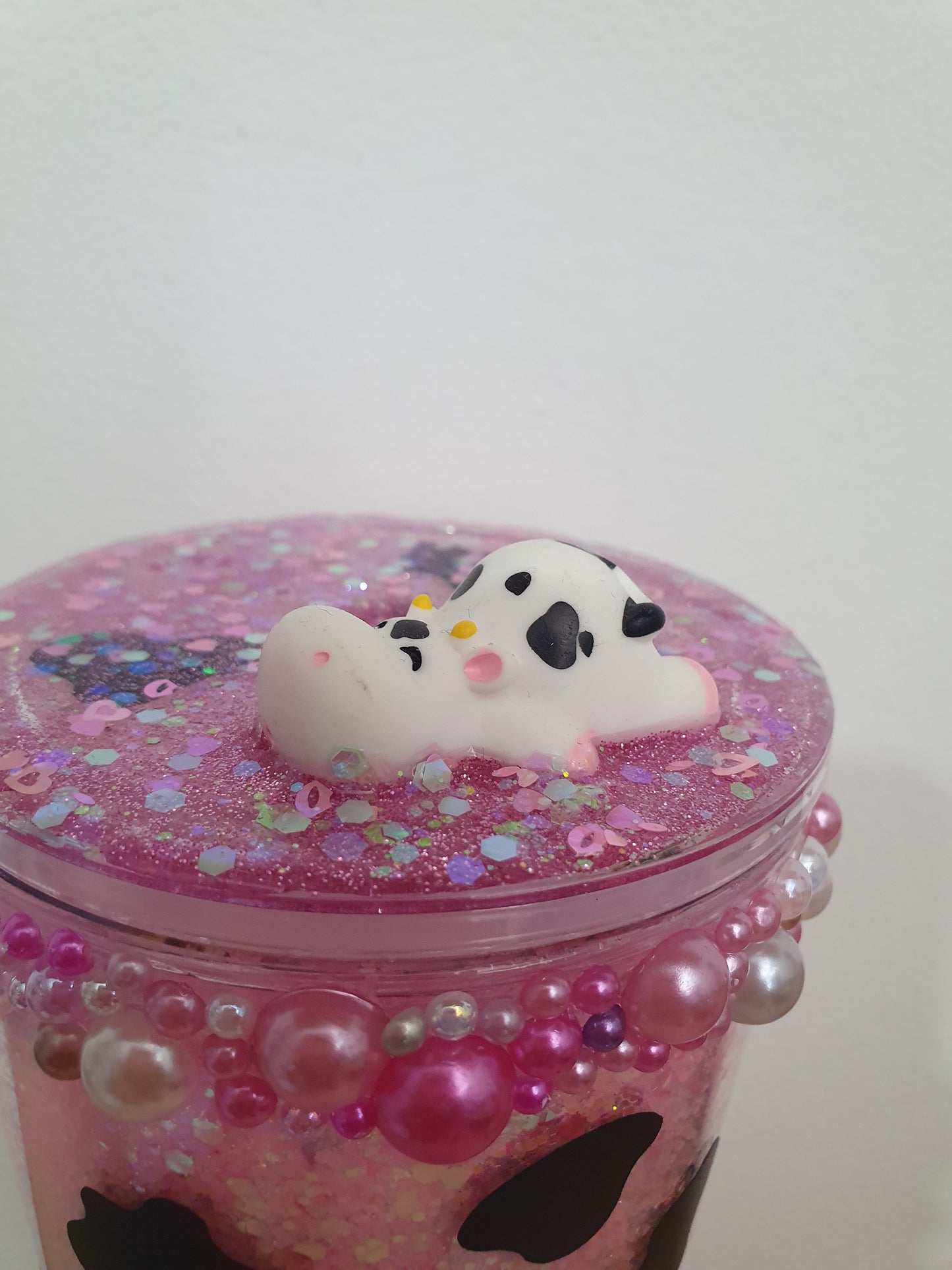 Cow nogloble 24oz acrylic drinks tumbler